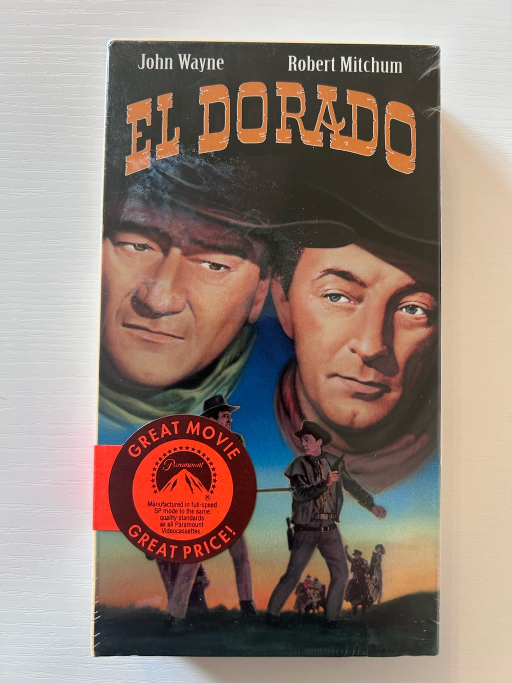 VINTAGE FACTORY SEALED “El Dorado” 1993 VHS Tape
